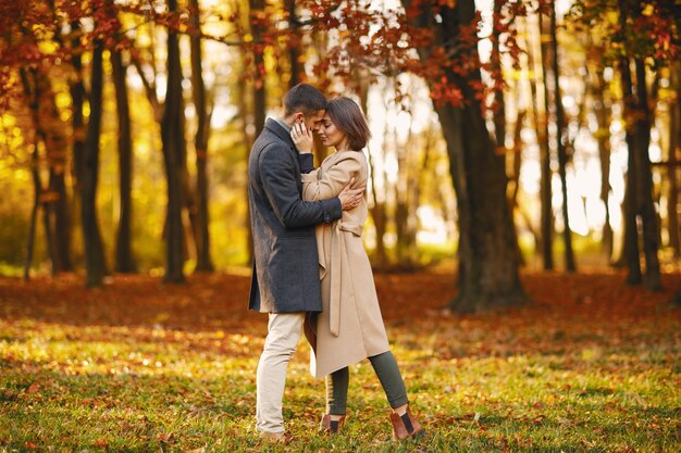 pareja en el parque