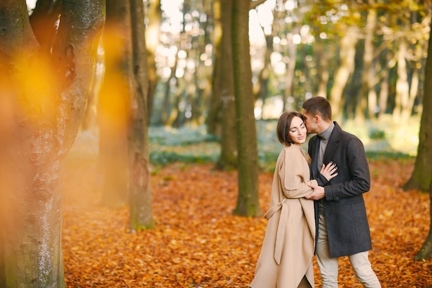 pareja en el parque