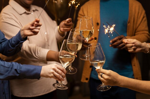 Parejas celebrando cumpleaños