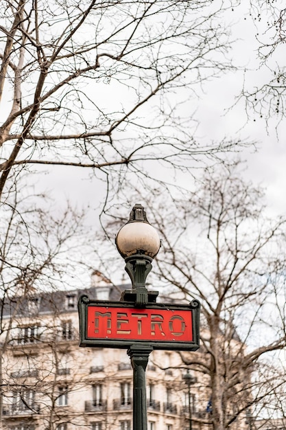 Foto gratuita parís, francia. lugares de interés de parís, metro.