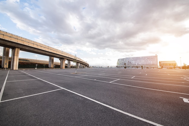 parkinglot conmute zona exterior de automóviles