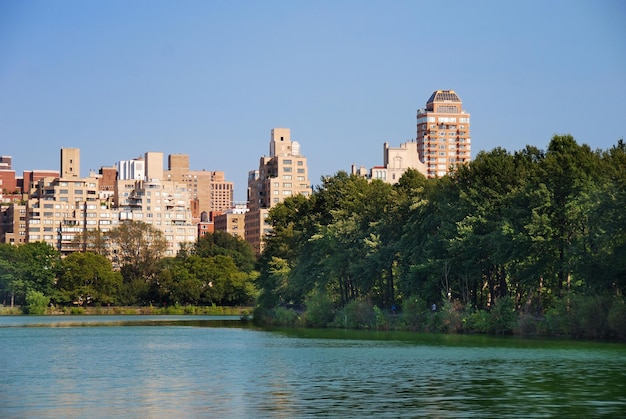 Parque central de manhattan de la ciudad de nueva york