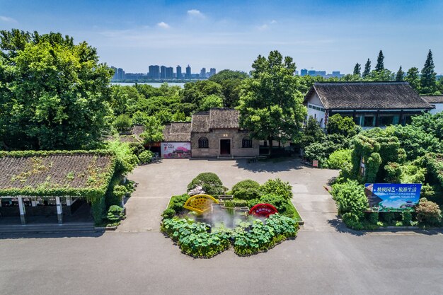 Parque de la ciudad en China