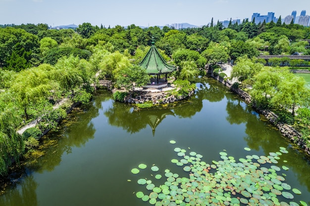 Parque de la ciudad en China