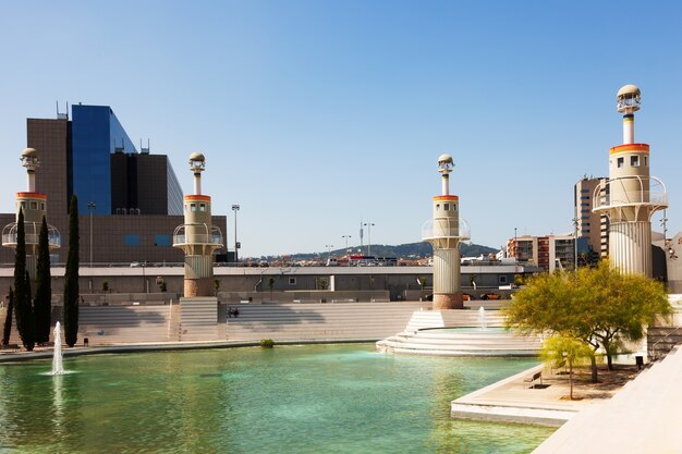 Parque de la Espana Industrial en Barcelona