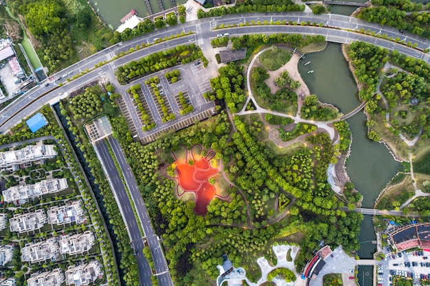 Parque de fotografía aérea