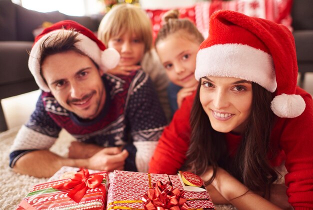 Pasar la Navidad con la familia