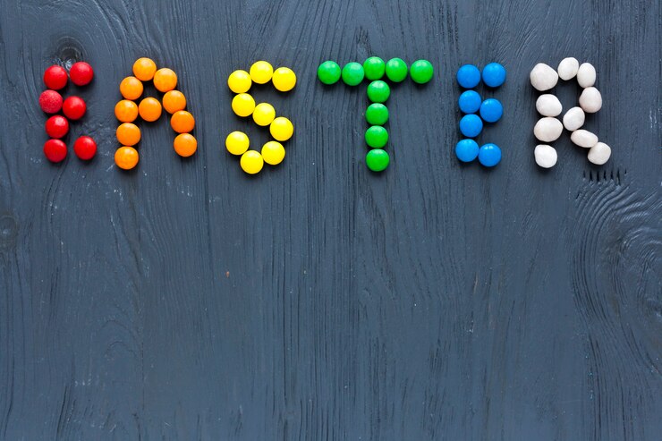 Foto gratuito pascua de dulces