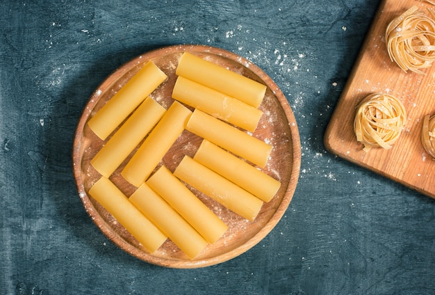 Foto gratuita la pasta italiana seca