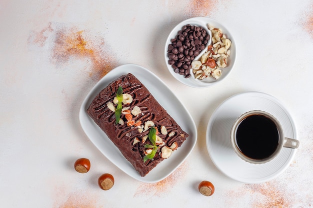 Pastel Mosaico de Chocolate y Galletas