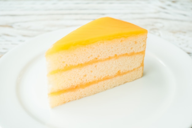 pastel de naranja