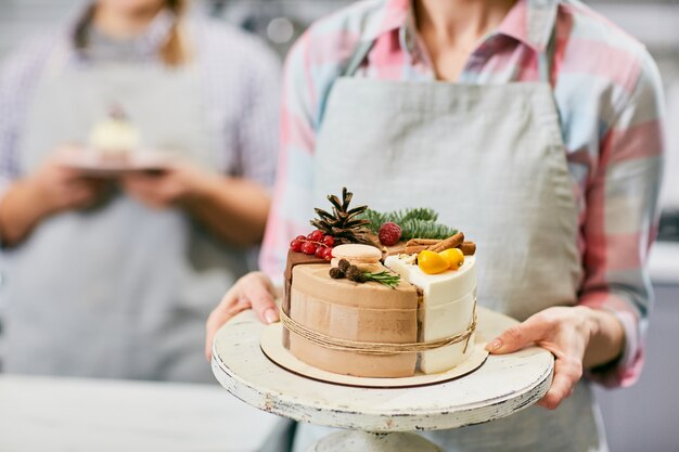 pastel de Navidad