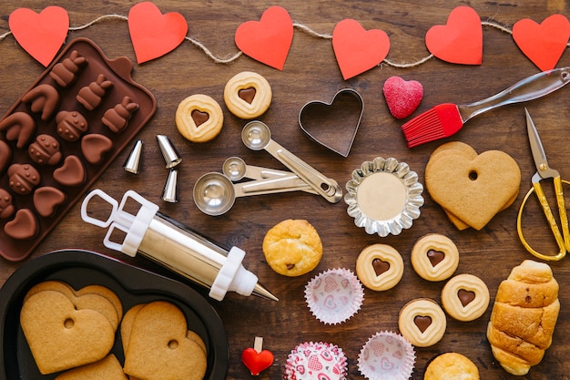 Pastelería y pasteles de San Valentín