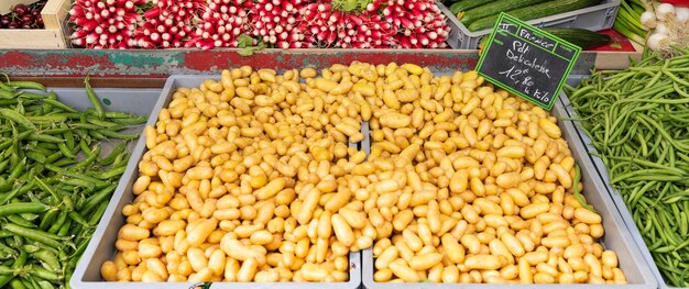 Patatas en el mercado francés