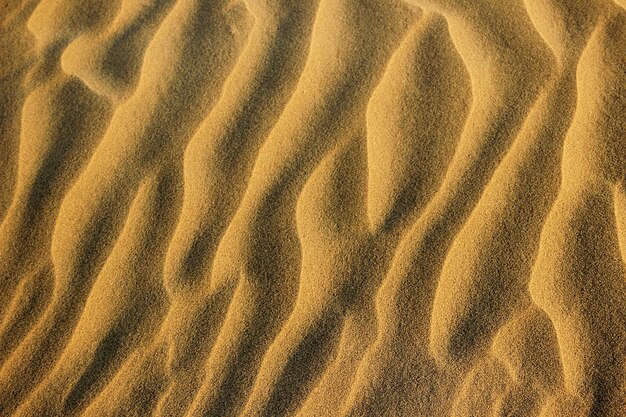 Patrón de arena ondulada