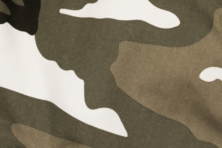 Foto gratuito patrón militar con textura de camuflaje.