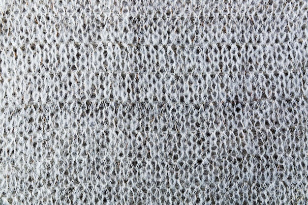 Patrón de tejido en textil