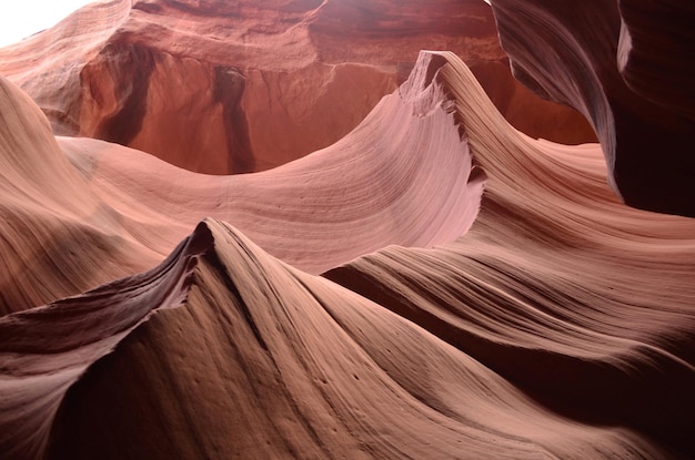 Foto gratuita patrones y texturas de rocas rojas de arizona en arizona.