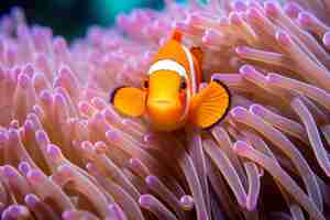 Foto gratuita peces coloridos nadando bajo el agua