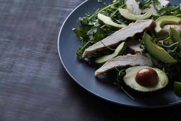 Pechuga de pollo a la plancha con brócoli