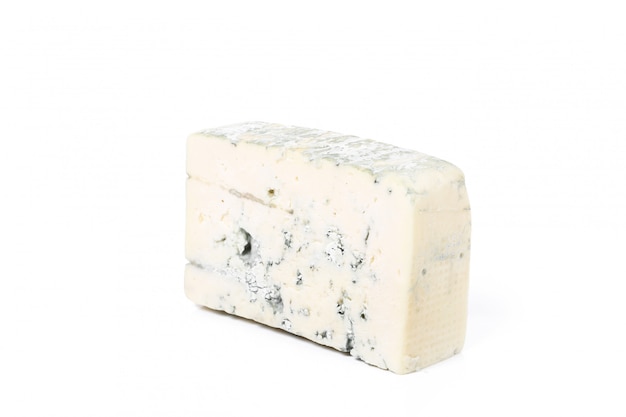 Pedazo de queso azul