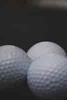 Foto gratuita pelotas de golf