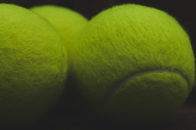 Foto gratuita pelotas de tenis