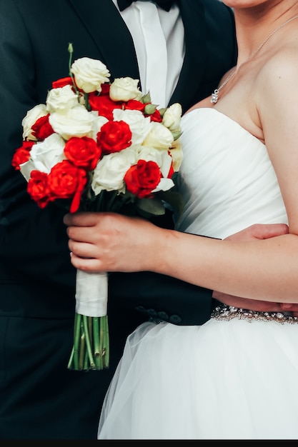 Peonías naturaleza de boda primer rosa