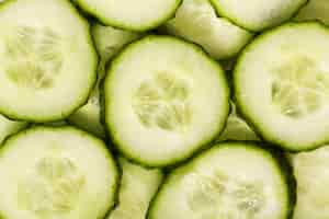 Foto gratuita pepino verde