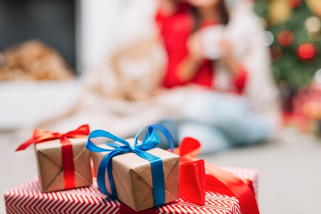 Pequeñas cajas de regalo