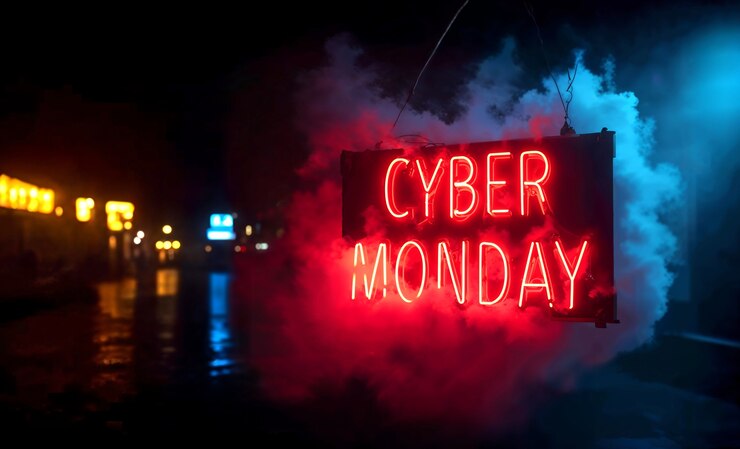 Photo Gratis perayaan cyber monday