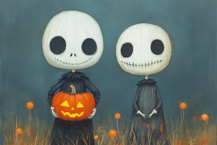 Photo Gratis perayaan halloween seni digital