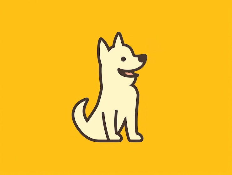 Foto gratuito el perro lindo del arte digital