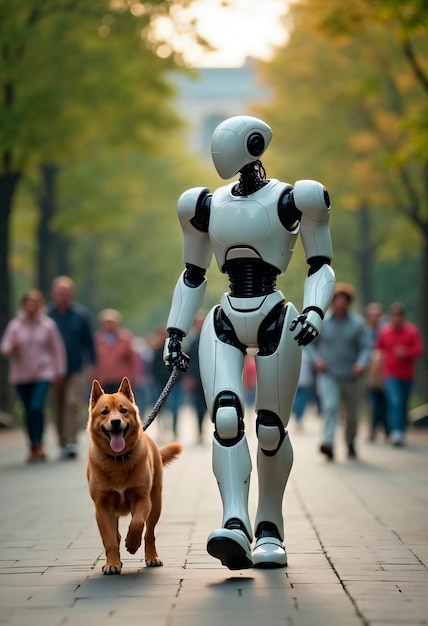El perro robot que camina