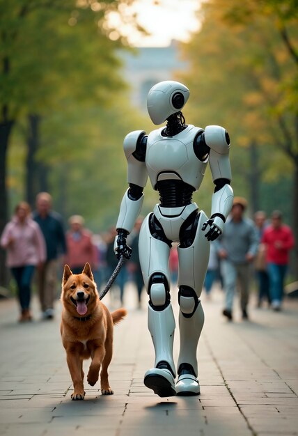 El perro robot que camina