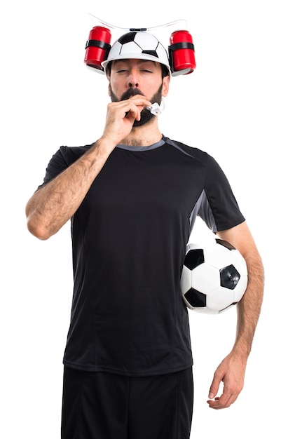 Foto gratuita persona pelota estilo de vida estudio de ocio