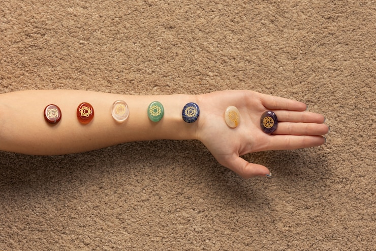 Foto gratuito persona que realiza terapia de reiki