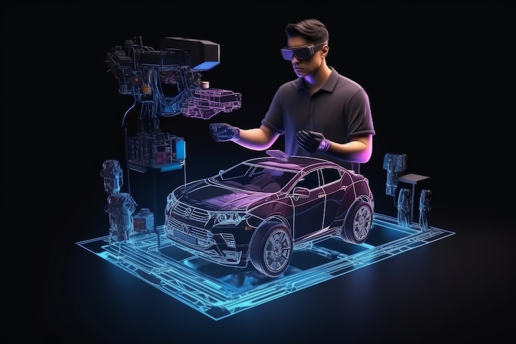 Foto gratuito persona que utiliza la tecnología para desempeñar su profesión