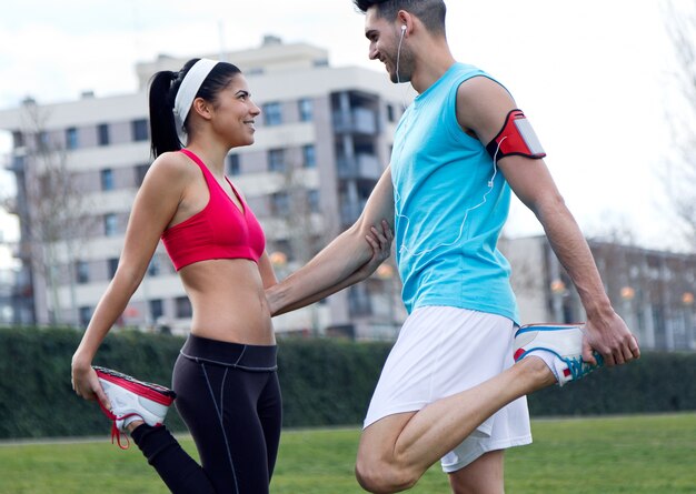 persona señora deporte hombre joven