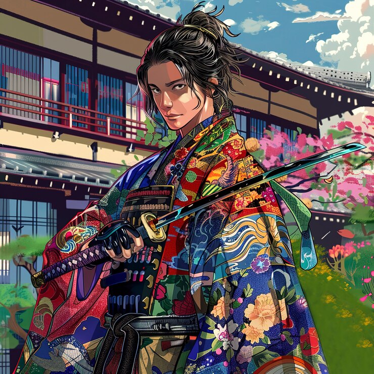 Foto gratuito personaje de anime japonés