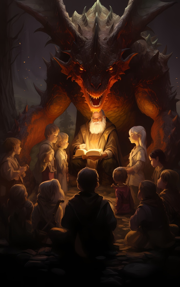 Foto gratuito personaje de dragón de dibujos animados