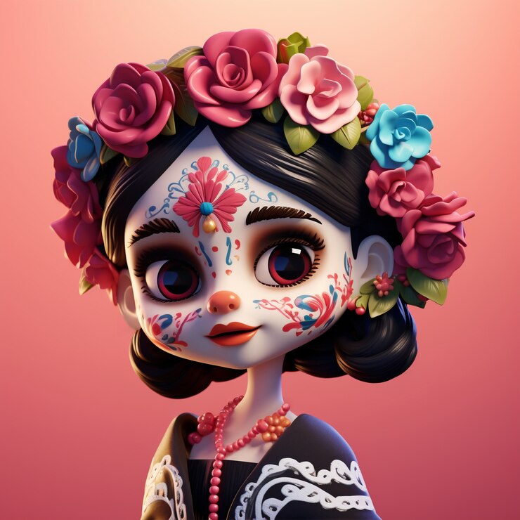 Personaje de estilo de dibujos animados en 3D