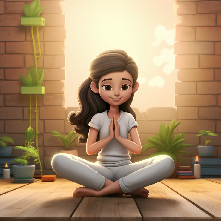 Foto gratuito personaje de estilo de dibujos animados 3d