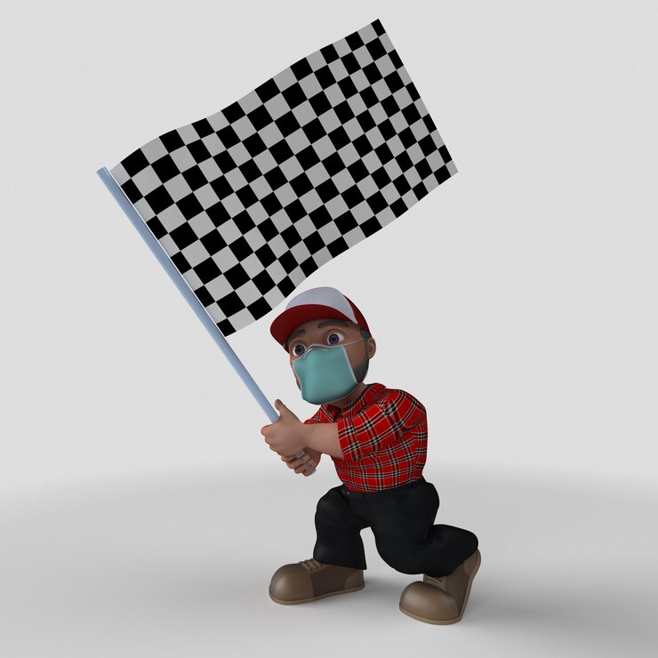 Foto gratuito personaje de leñador de dibujos animados modelo 3d