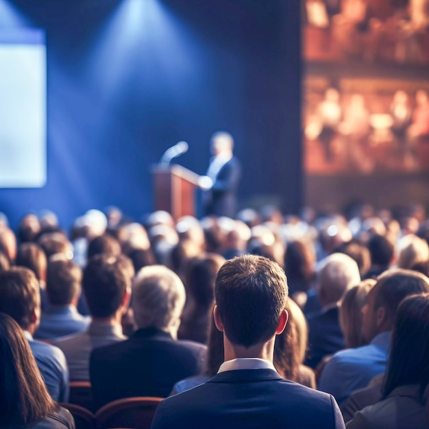 Personas que participan en un evento de alto protocolo