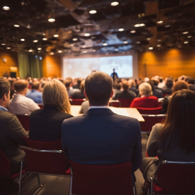 Personas que participan en un evento de alto protocolo