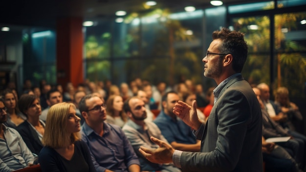 Personas que participan en un evento de alto protocolo