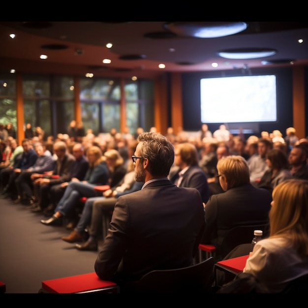 Personas que participan en un evento de alto protocolo