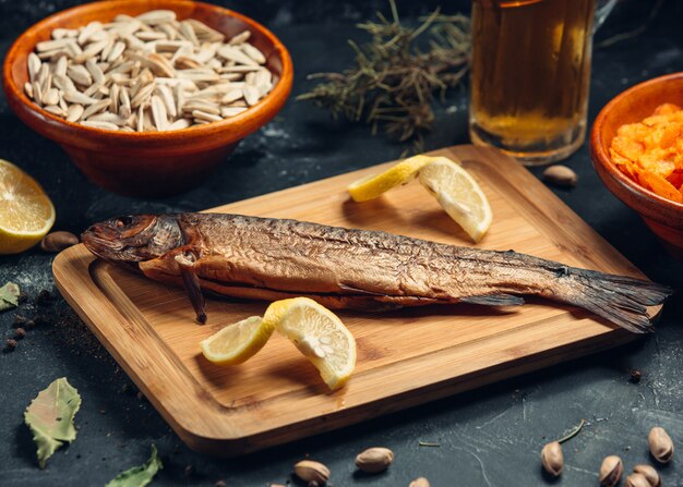 pescado al horno con lima