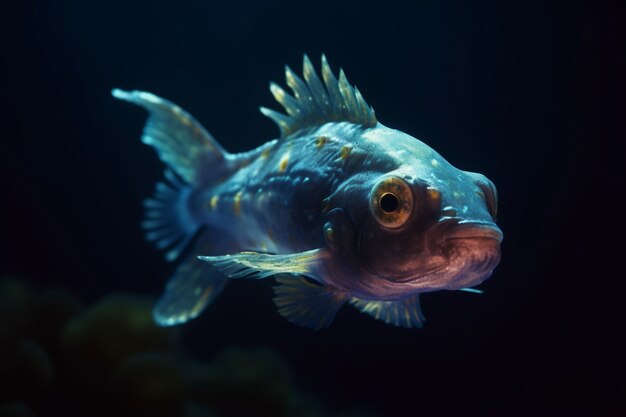 Pescado del fondo del mar